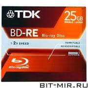 Blu-Ray  TDK BD-RE25 1