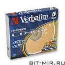 CD-RW диск Verbatim 80 Verb.8-12xSl.5шт.