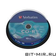CD-R  Verbatim 52xCake10
