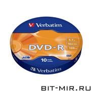 DVD-R  Verbatim 16xShr.10.(43729)