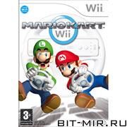    Nintendo WII  Wheel+Mario Kart Wi-Fi
