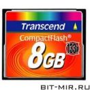 Карта памяти CompactFlash Transcend 8Gb/CF 133x