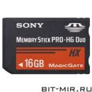 Карта памяти MemoryStick Duo Pro Sony MSHX-16G