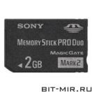 Карта памяти MemoryStick Duo Pro Sony MSM-T2GN