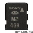 Карта памяти MemoryStick Micro Sony MS-A4GU2
