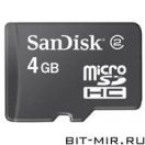   SDHC Micro SanDisk SDSDQ-004G-E11M