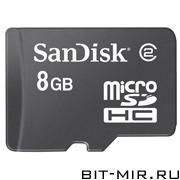   SDHC Micro SanDisk SDSDQ-008G-E11M