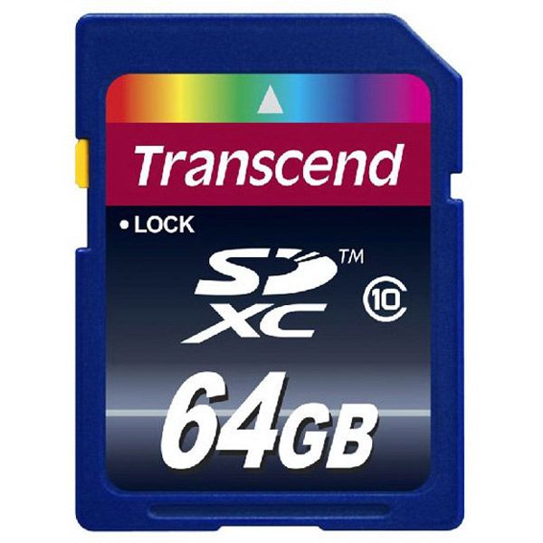   SDHC Transcend TS64GSDXC10