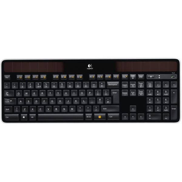   Logitech Solar Keyboard K750
