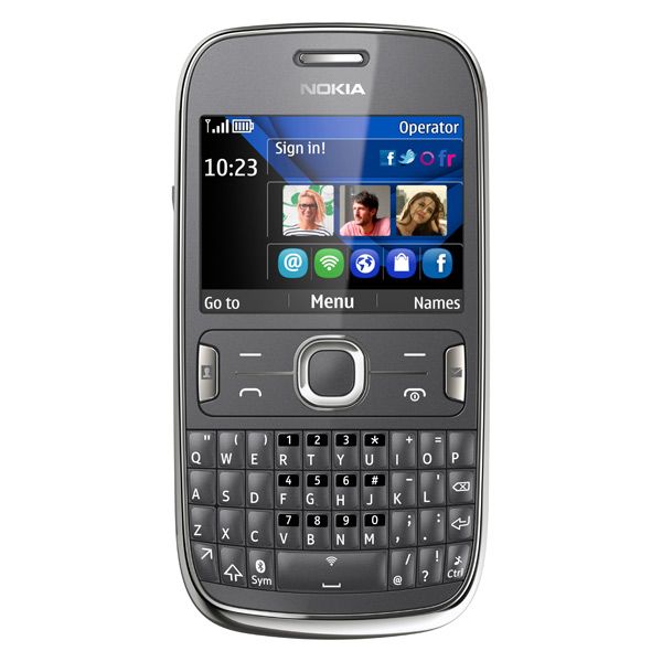   Nokia Asha 302 Grey