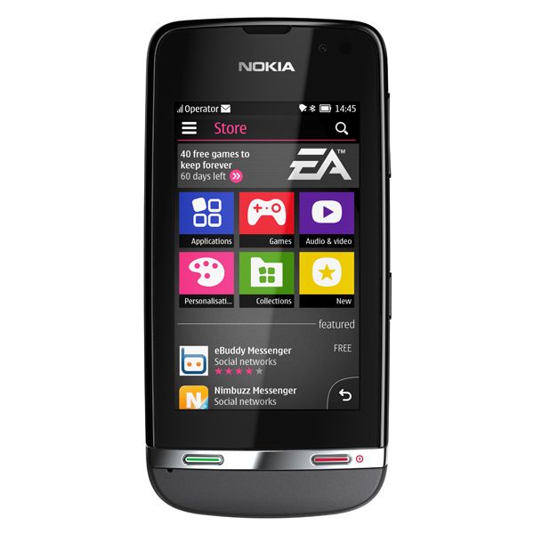   Nokia Asha 311 Dark Grey