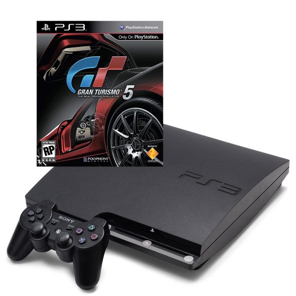 Playstation 3 (PS3) Sony CECH-3008B 320GB+Gran Turismo 5+...