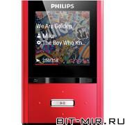  MP3 Flash 4 GB Philips SA2VBE04R/02 Red