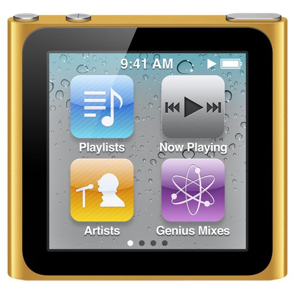 MP3 Flash iPod Nano Apple MC697QB/A 16Gb Orange