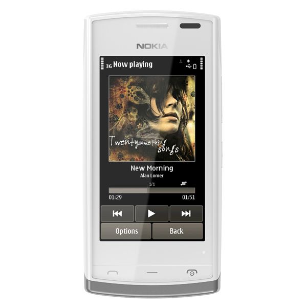  Nokia 500 White/Silver