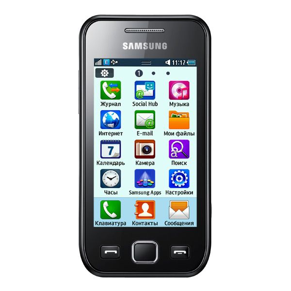  Samsung GT-S5250 Me/Black