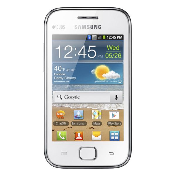  Samsung Galaxy Ace Duos GT-S6802 White